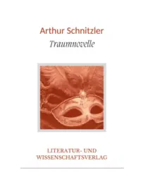 Arthur Schnitzler - Traumnovelle