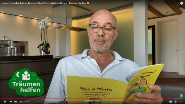 Heiner Lauterbach liest Max und Moritz LIWI Verlag Der Literatur und Wissenschaftsverlag