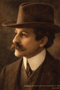 Leblanc, basierend auf einer Fotografie von 1907 KI-generiert