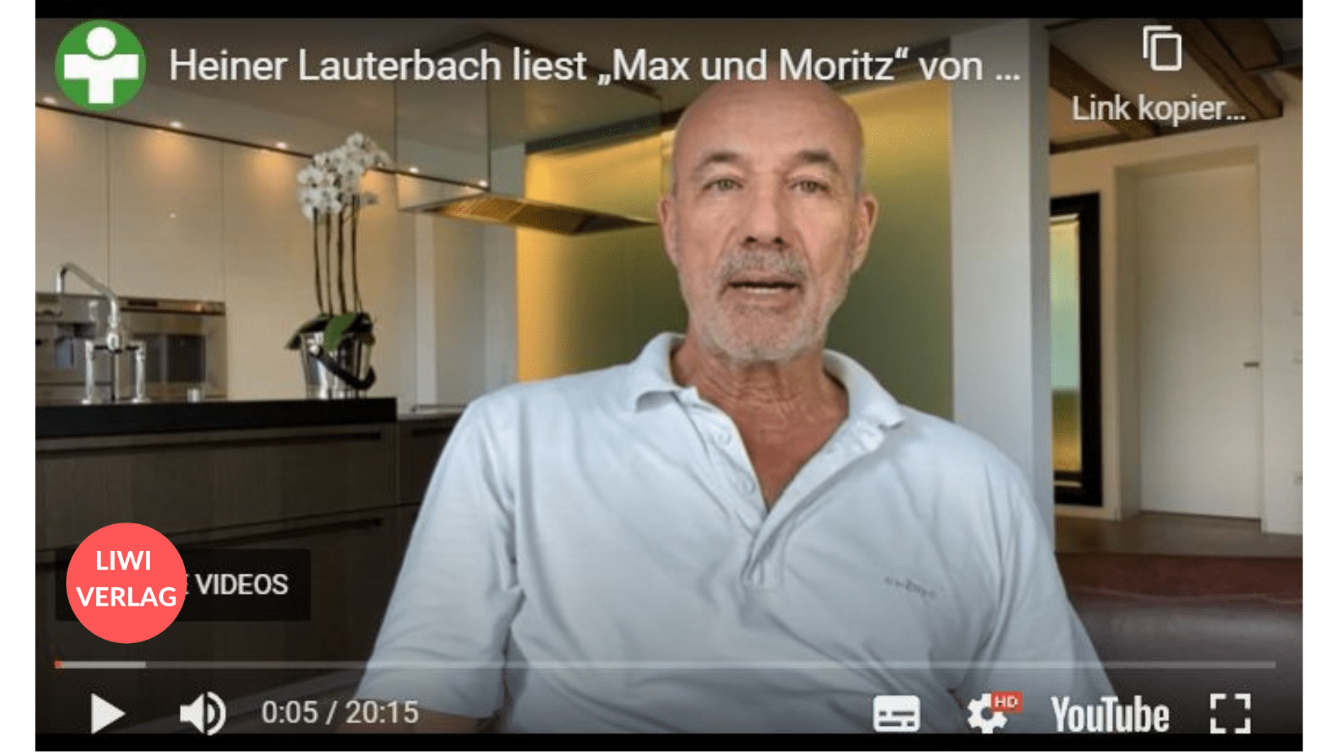 Max und Moritz Lesung Heiner Lauterbach