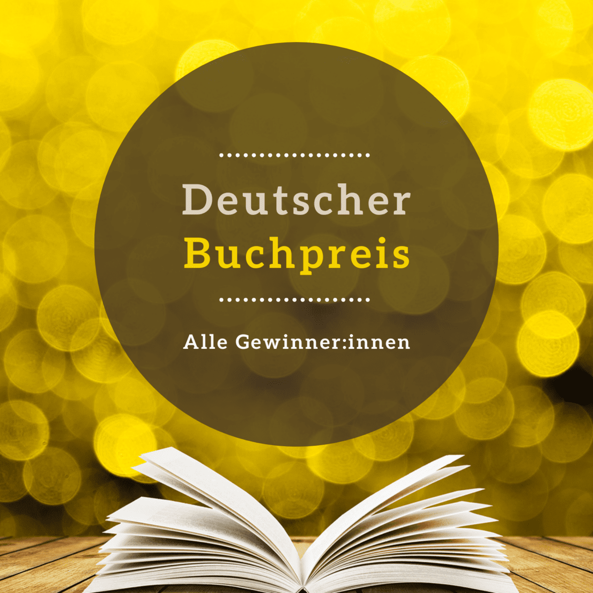 Deutscher Buchpreis Shortlist und Gewinner bis 2023