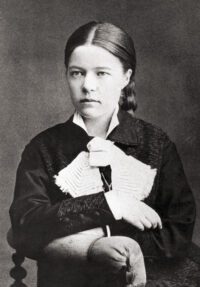 Selma Lagerlöf 23 Jahre alt im Jahr 1881